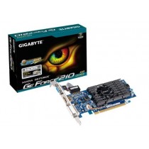 Tarjeta de Video Gigabyte NVIDIA GeForce 210, 1GB 64-bit DDR3, PCI Express 2.0 - Envío Gratis