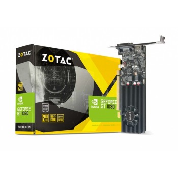 Tarjeta de Video Zotac NVIDIA GeForce GT 1030, 2GB 64-bit GDDR5, PCI Express 3.0 - Envío Gratis