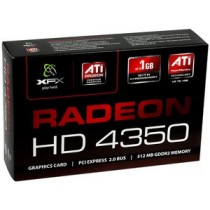 Tarjeta de Video XFX Radeon HD 4350, 512MB 64-bit GDDR2, PCI Express 2.0 - Envío Gratis