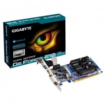 Tarjeta de Video Gigabyte NVIDIA GeForce 210, 1GB 64-bit GDDR3, PCI Express 2.0 - Envío Gratis