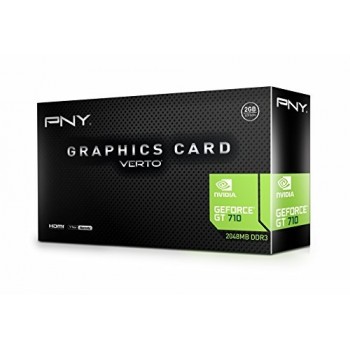 Tarjeta de Video PNY NVIDIA GeForce GT 710, 2GB 64-bit DDR3, PCI Express 2.0 x8 - Envío Gratis