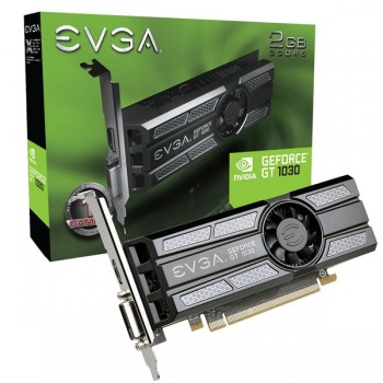 Tarjeta de Video EVGA NVIDIA GeForce GT 1030, 2GB 64-bit GDDR5, PCI Express x16 3.0 - Envío Gratis