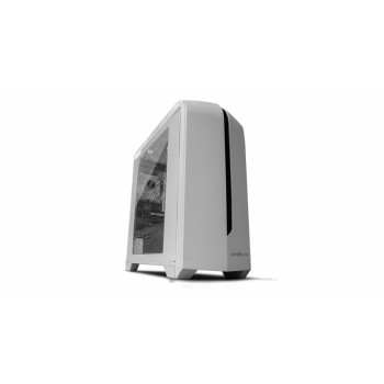 Gabinete Game Factor CSG500 con Ventana, Micro-Tower, Micro-ATX/Mini-ITX, USB 2.0/3.0, sin Fuente, Blanco - Envío Gratis