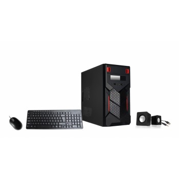 Gabinete Xtech, Micro-ATX, USB 2.0, incluye Fuente 500W/Teclado/Raton/Bocinas - Envío Gratis