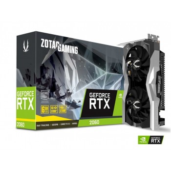 Tarjeta de Video Zotac NVIDIA GeForce RTX 2060 Twin Fan, 6GB 192-bit GDDR6, PCI Express 3.0 - Envío Gratis