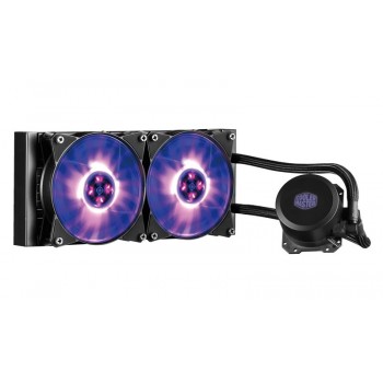 Cooler Master MasterLiquid ML240L RGB Enfriamiento Liquido para CPU, 2x 120mm, 650-2000RPM - Envío Gratis