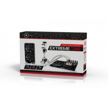 EK Water Blocks EK-KIT X240 Enfriamiento Liquido para CPU, 2x 120mm, 1850RPM - Envío Gratis