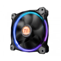 Ventilador Thermaltake Riing 14 LED RGB 256 Colores, 140mm, 800-1400RPM, Negro - Envío Gratis