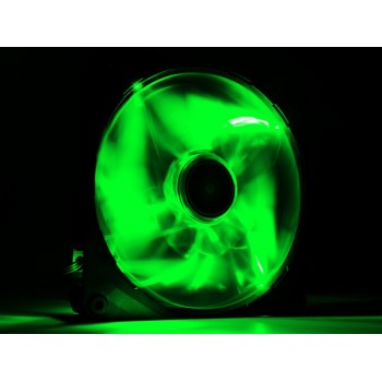 Ventilador NZXT FZ140 LED Verde, 140mm, 1000RPM, Negro - Envío Gratis