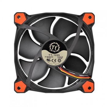 Ventilador Thermaltake Riing 14, LED Rojo, 140mm, 1400RPM, Negro/Rojo - Envío Gratis