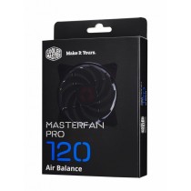 Ventilador Cooler Master MasterFan Pro 120 Air Balance, 120mm, 650-2500RPM, Negro - Envío Gratis
