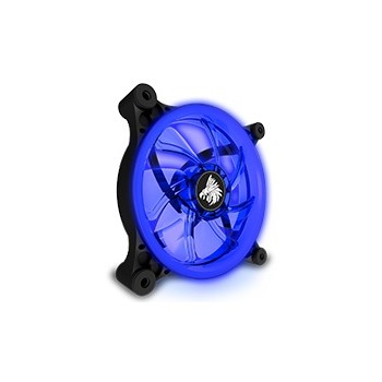 Ventilador Eagle Warrior Aurora LED Azul, 120mm, 1200RPM, Negro - Envío Gratis