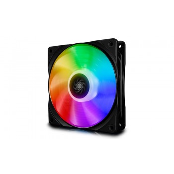 Ventilador DeepCool CF 120 RGB, 500 - 1500RPM, Negro - Envío Gratis