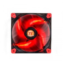 Ventilador Thermaltake Luna 12 LED Red, 120mm, 1200RPM, Negro/Rojo - Envío Gratis