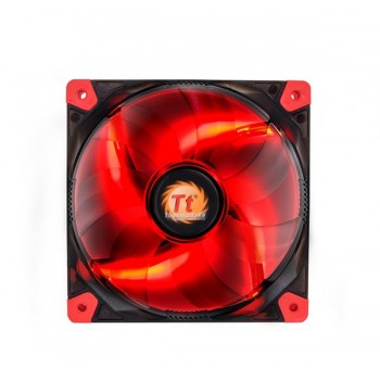 Ventilador Thermaltake Luna 12 LED Red, 120mm, 1200RPM, Negro/Rojo - Envío Gratis