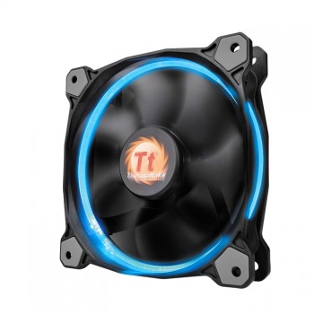 Ventilador Thermaltake Riing 12 LED RGB, 120mm, 800-1500RPM, Negro - 3 Piezas - Envío Gratis