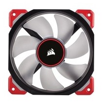 Ventilador Corsair Air ML120 PRO LED Rojo de Levitación Magnética, 120mm, 400-2400RPM, Negro - Envío Gratis