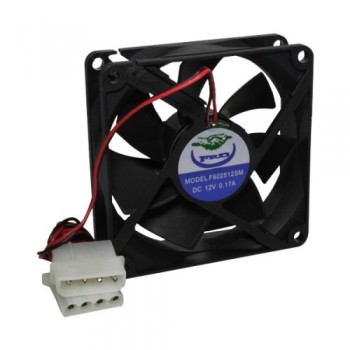 Ventilador X-Case ACCVENTI47, 120mm, 14W, Negro - Envío Gratis