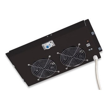 Intellinet Unidad de 2 Ventiladores con Termostato Digital para Gabinete 19'', 43Db - Envío Gratis