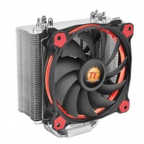 Disipador CPU Thermaltake Riing Silent 12, 120mm, 300-1400RPM, Negro/Rojo - Envío Gratis