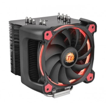 Disipador CPU Thermaltake Riing Silent 12 Pro, 120mm, 300-1400RPM, Rojo - Envío Gratis
