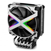 Disipador CPU DeepCool Fryzer, 120mm, 500 - 1800RPM, Negro/Plata - Envío Gratis