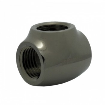 XSPC Fitting en T G1/4", Cromo Negro - Envío Gratis