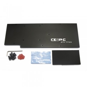 XSPC Bloque de Agua para Tarjeta de Video Razor GTX Titan/780 Backplate, 267 x 87 x 4mm - Envío Gratis