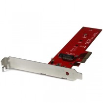 StarTech.com Tarjeta PCI Express x4 M.2 para SSD, Rojo - Envío Gratis