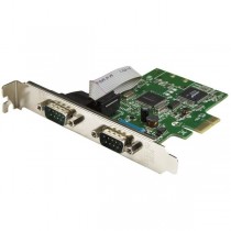 StarTech.com Tarjeta Serial PCI Express de 2 Puertos DB9 RS232 - Envío Gratis