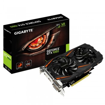 Tarjeta de Video Gigabyte NVIDIA GeForce GTX 1060 Windforce OC, 6GB 192-bit GDDR5, PCI Express 3.0 x16 Recibe Fortnite - Envío G