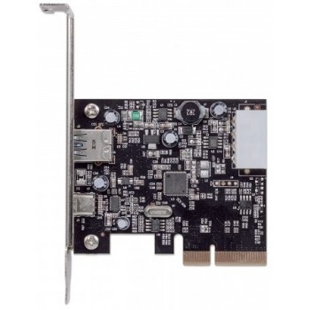 Manhattan Tarjeta PCI Express 151757, 2x USB 3.1, 10 Gbit/s - Envío Gratis