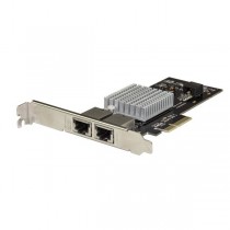 StarTech.com Tarjeta de Red PCI Express con 2 Puertos 10GBase-T, 10000 Mbit/s - Envío Gratis