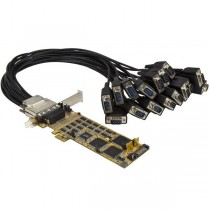 StarTech.com Tarjeta Adaptador Serial PCI Express de 16 Puertos RS232 DB9 - Envío Gratis