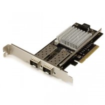StarTech.com Tarjeta PCI Express de Red de Fibra de 10Gbit/s con 2 Puertos SFP+ Abiertos - Envío Gratis
