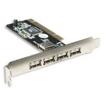 Manhattan Tarjeta PCI de Alta Velocidad con 4 Puertos USB - Envío Gratis