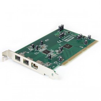 StarTech.com Tarjeta PCI PCI1394B, Alámbrico, con 3 Puertos FireWire - Envío Gratis