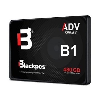 SSD Blackpcs AS2O1, 480GB, SATA III, 2.5'', 7mm - Envío Gratis