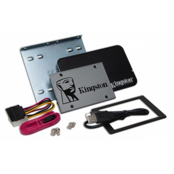 Kit SSD Kingston UV500, 120GB, SATA III, 2.5'', 7mm - Incluye Kit de Instalación - Envío Gratis