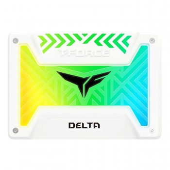 SSD Team Group Delta RGB, 250GB, SATA III, 2.5'', 9.5mm, Blanco - Envío Gratis