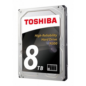 Disco Duro Interno Toshiba N300 3.5'', 8TB, SATA III, 6 Gbit/s, 7200RPM, 128MB Caché para NAS - Envío Gratis