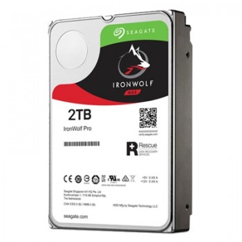 Disco Duro Interno Seagate IronWolf Pro 3.5'', 2TB, SATA III, 6 Gbit/s, 7200RPM, 128MB Cache - para NAS de 1 a 16 Bahías - Envío