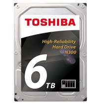 Disco Duro Interno Toshiba N300 3.5", 6TB, SATA III, 6 Gbit/s, 7200RPM, 128MB Cache - para NAS de 1 a 8 Bahias - Envío Gratis
